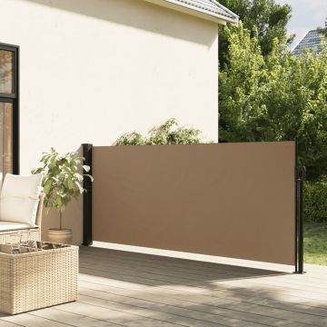 Gossi copertina laterala retractabila, gri taupe, 140x300 cm