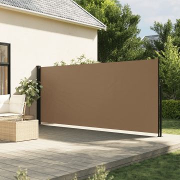Gossi copertina laterala retractabila, gri taupe, 170x300 cm