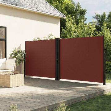 Gossi copertina laterala retractabila, maro, 160 x 600 cm