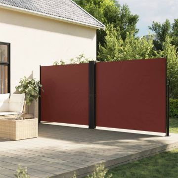 Gossi copertina laterala retractabila, maro, 160x1200 cm