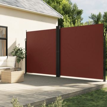 Gossi copertina laterala retractabila, maro, 220x600 cm