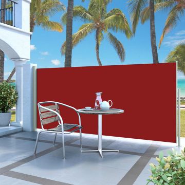 Gossi copertina laterala retractabila, rosu, 140x300 cm