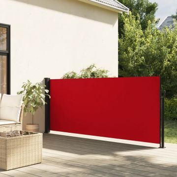 Gossi copertina laterala retractabila, rosu, 140x500 cm