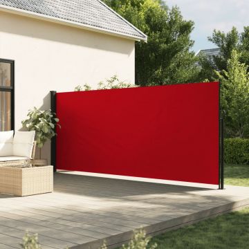 Gossi copertina laterala retractabila, rosu, 160 x 600 cm