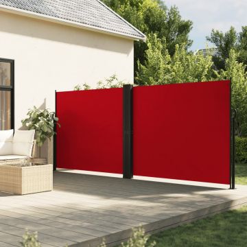 Gossi copertina laterala retractabila, rosu, 160 x 600 cm