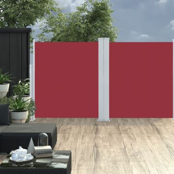 Gossi copertina laterala retractabila, rosu, 160 x 600 cm
