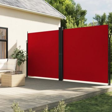Gossi copertina laterala retractabila, rosu, 220x600 cm