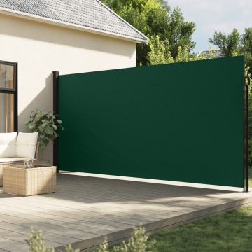 Gossi copertina laterala retractabila, verde inchis, 200x300 cm