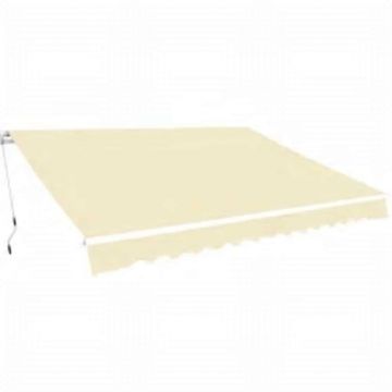 Gossi copertina pliabila actionata manual, crem, 600 cm