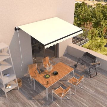 Gossi copertina retractabila automat, crem, 350x250 cm