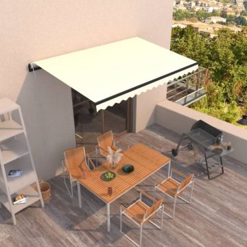Gossi copertina retractabila automat, crem, 400x350 cm