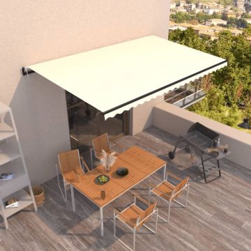 Gossi copertina retractabila automat, crem, 500x300 cm