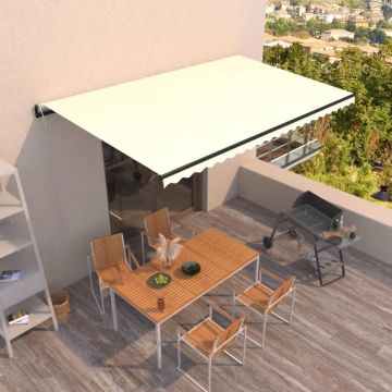 Gossi copertina retractabila automat, crem, 500x350 cm