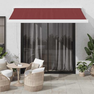 Gossi copertina retractabila manual, visiniu, 350x250 cm