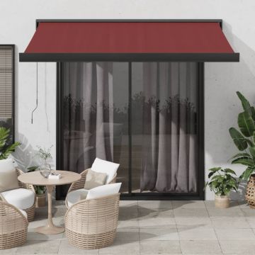 Gossi copertina retractabila manual, visiniu, 350x250 cm