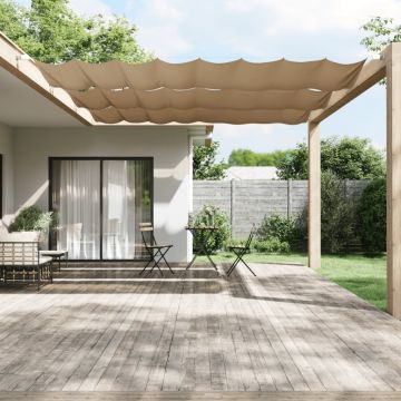 Gossi copertina verticala, gri taupe, 140x420 cm, tesatura oxford