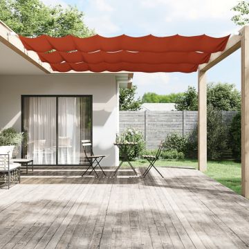 Gossi copertina verticala, teracota, 100x800 cm, tesatura oxford