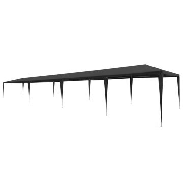 Gossi cort de petrecere, antracit, 3 x 12 m, pe