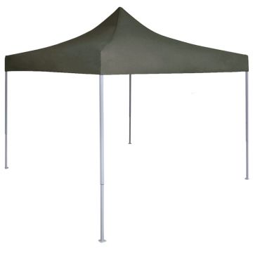 Gossi cort de petrecere pliabil profesional, antracit, 2 x 2 m, otel