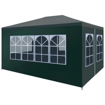 Gossi cort de petrecere, verde, 3 x 4 m