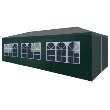 Gossi cort de petrecere, verde, 3 x 9 m