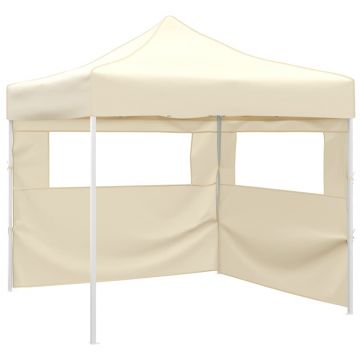 Gossi cort pliabil cu 2 pereti, crem, 3 x 3 m