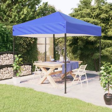 Gossi cort pliabil pentru petrecere, albastru, 2x2 m