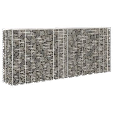 Gossi cos gabion, 85 x 30 x 200 cm, otel galvanizat