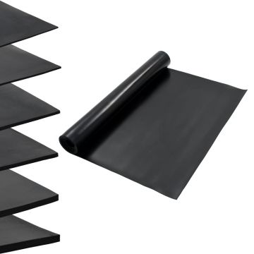 Gossi covor de cauciuc anti-alunecare, 1,2 x 5 m, 3 mm, neted