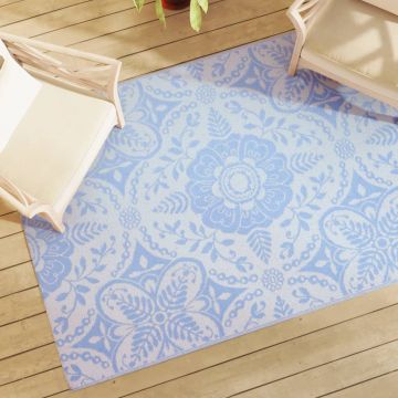 Gossi covor de exterior, bleu, 140x200 cm, pp