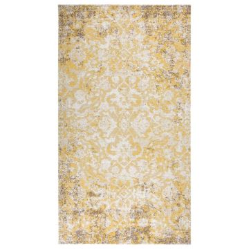 Gossi covor de exterior, galben, 115x170 cm, tesatura plata