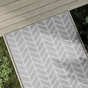 Gossi covor de exterior, gri, 120x180 cm, pp
