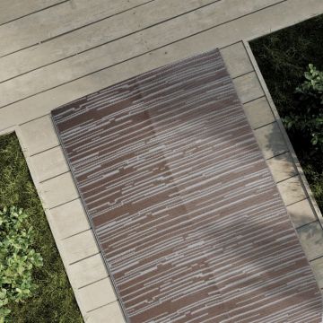 Gossi covor de exterior, maro, 80x250 cm, pp