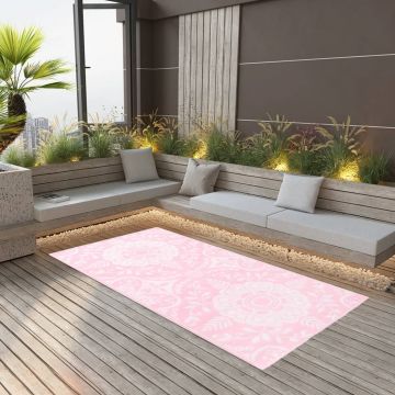 Gossi covor de exterior, roz, 120x180 cm, pp