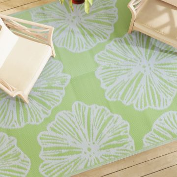 Gossi covor de exterior, verde, 190x290 cm, pp