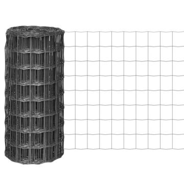 Gossi euro gard, gri, 10 x 0,8 m, otel