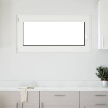Gossi fereastra de subsol risor 120x60 cm pt&turn din stanga alb