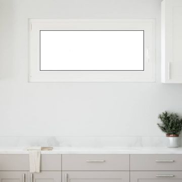 Gossi fereastra de subsol risor 120x60 cm pt&turn din stanga alb