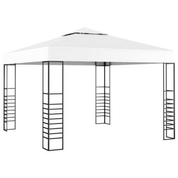 Gossi foisor de gradina, alb, 3 x 3 m