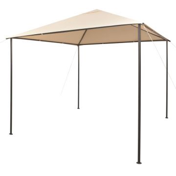Gossi foisor pavilion cort, baldachin, 3x3 m otel, bej