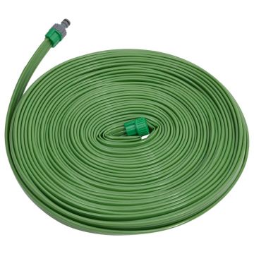 Gossi furtun pentru stropit cu 3 tuburi, verde, 15 m, pvc
