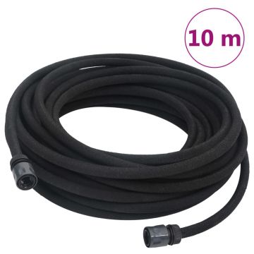 Gossi furtun poros de gradina, negru, 0,6, 10 m, cauciuc