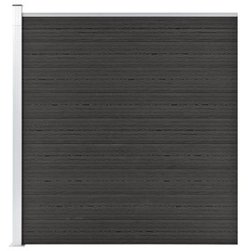 Gossi gard de gradina, gri, 175x186 cm, wpc