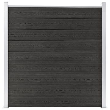 Gossi gard de gradina, gri, 180 x 186 cm, wpc