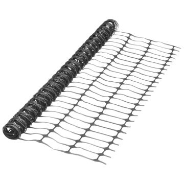 Gossi gard de gradina, negru, 30 m