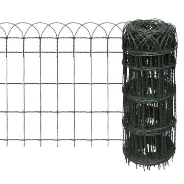 Gossi gard delimitare gradina fier vopsit electrostatic 25 x 0,65 m