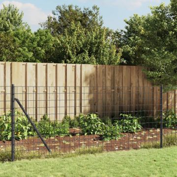 Gossi gard plasa de sarma, antracit, 1,1x25 m, otel galvanizat