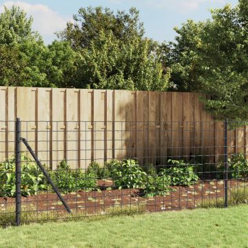 Gossi gard plasa de sarma, antracit, 1x10 m, otel galvanizat