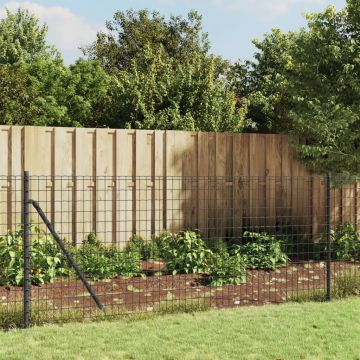 Gossi gard plasa de sarma, antracit, 1x25 m, otel galvanizat