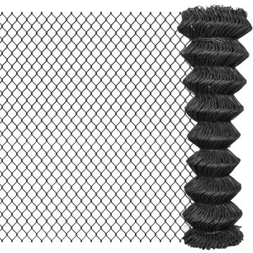 Gossi gard plasa de sarma, gri, 15 x 1,5 m, otel